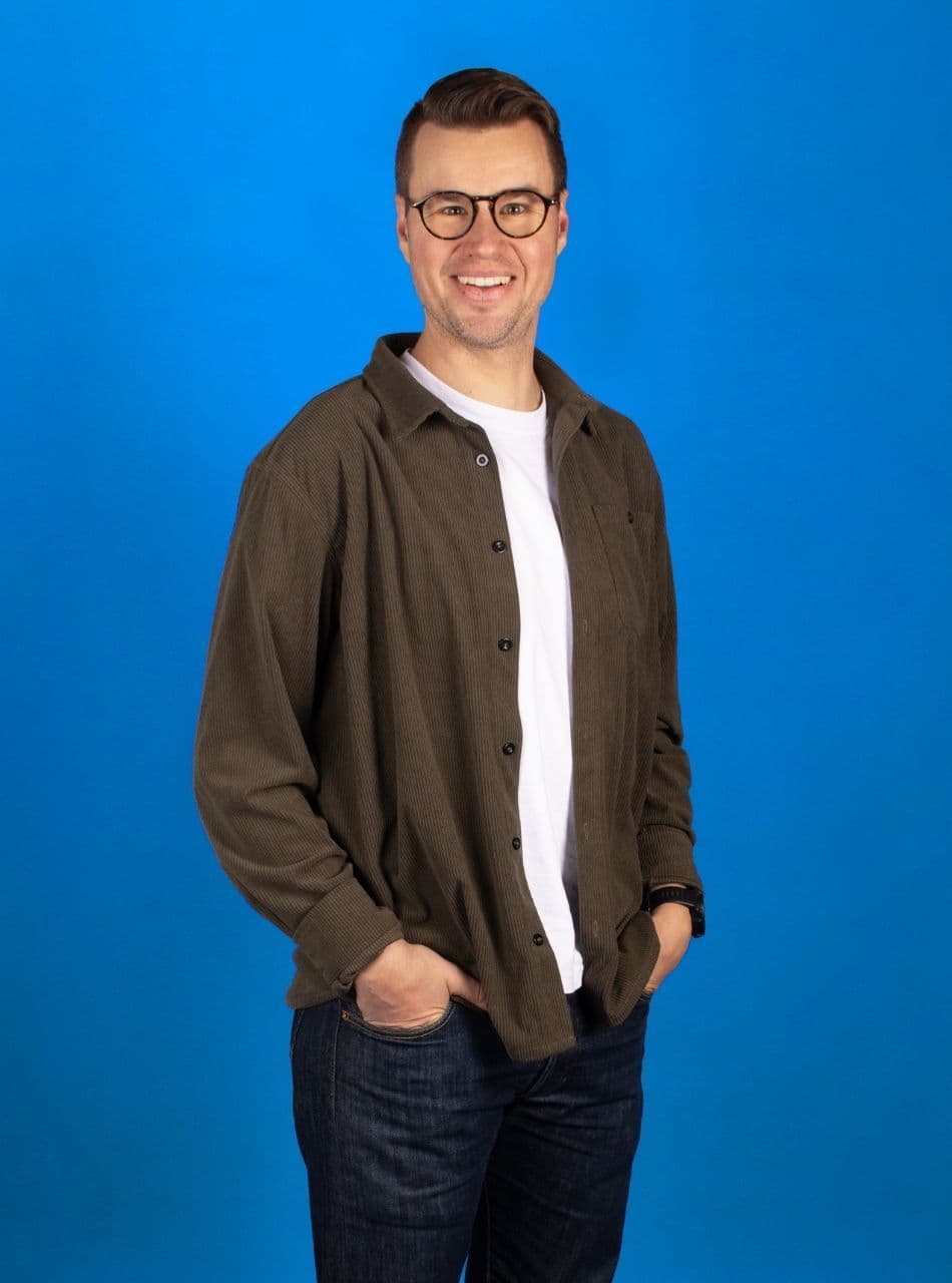 Kuvassa on Robson Lindberg